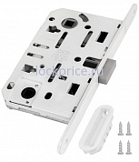 Картинка B06102.50.91.567 (=B04102, B05102) Замок межк. WC (белый) с отв. пл. B02402.05.91 MEDIANA POLARIS